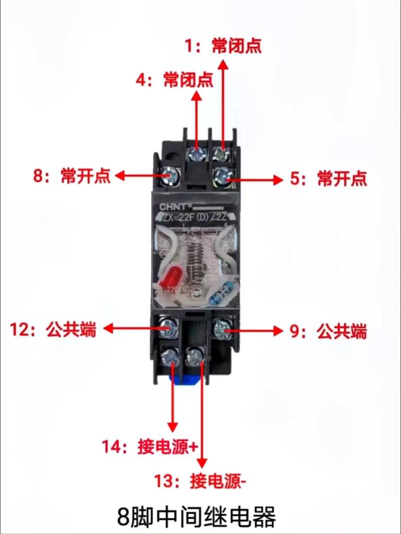 中间继电器接线口诀-图1